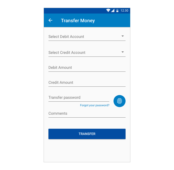 Fransabank - Mobile App Screen 4