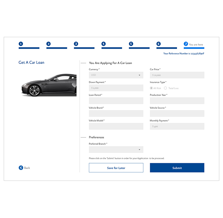 Bank of Beirut - Chatbot Form