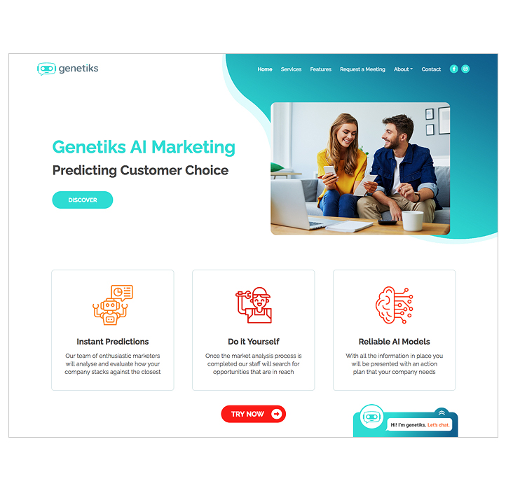 Genetiks AI Recommender Screen 1