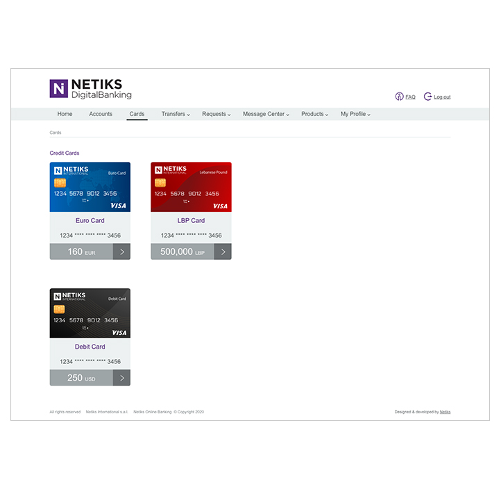 Netiks Digital Banking Screen 6
