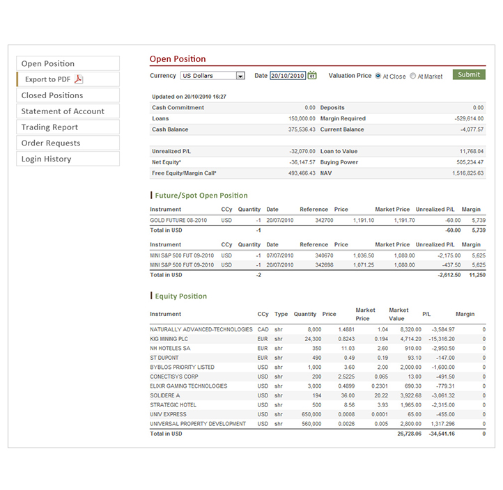 Netiks e-Portfolio Portal Screen