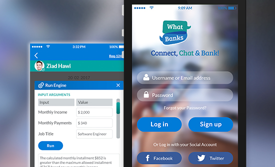 WhatBanks - Sales Acceleration Mobile App - April 2017