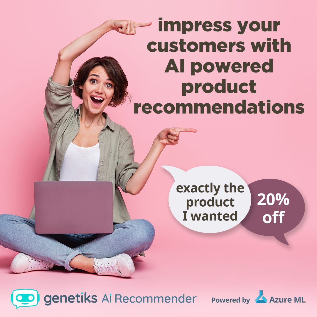 impress your customers with AI powered product recommendations